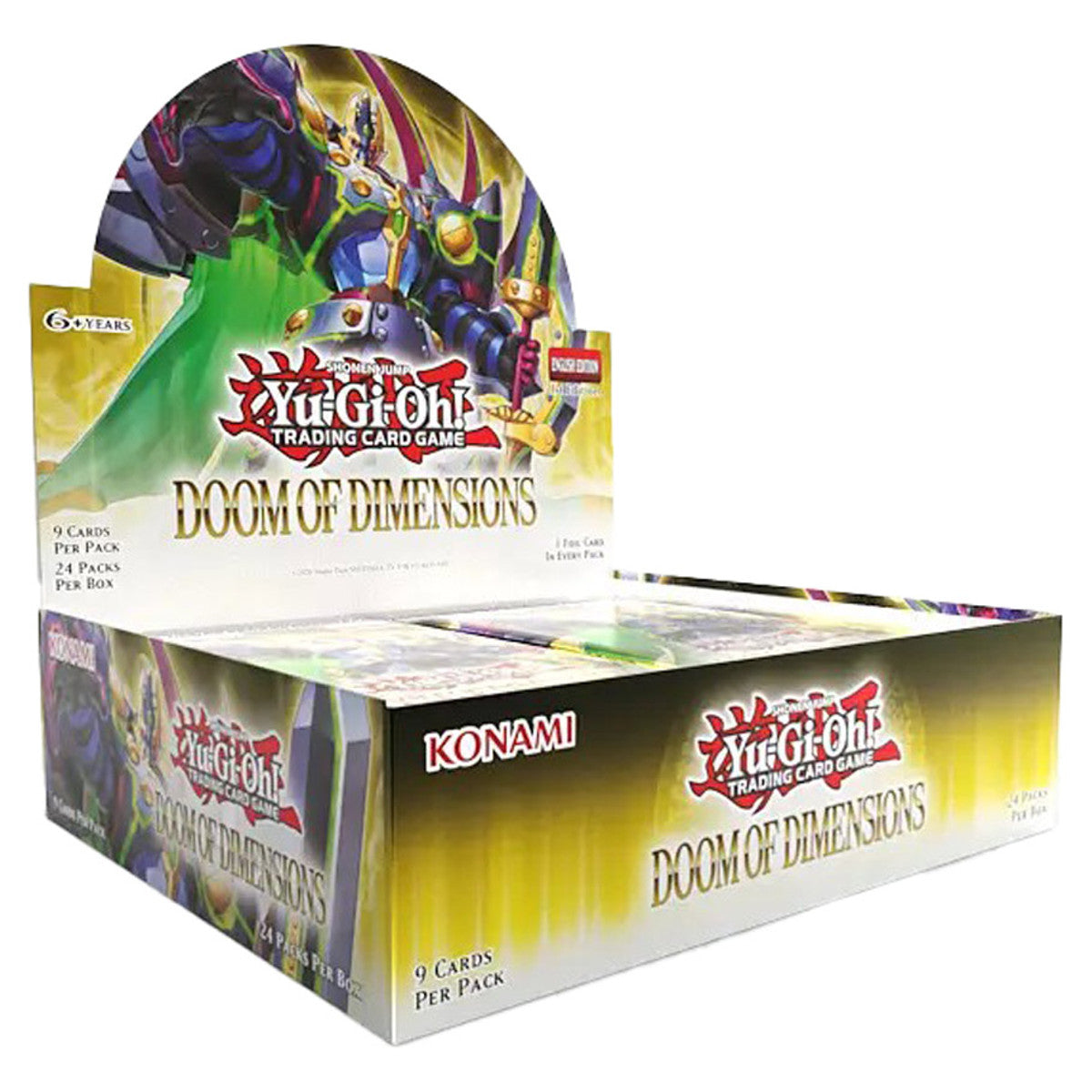 Yu-Gi-OH! Doom Of Dimensions Booster Display